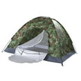 thumbnail image 4 of Highcool 4 Person Camping Dome Tent, Tent with 180T Silver Polyester, Nylon , Fiberglass Poles, Suitable for , and Camping, 4 of 7