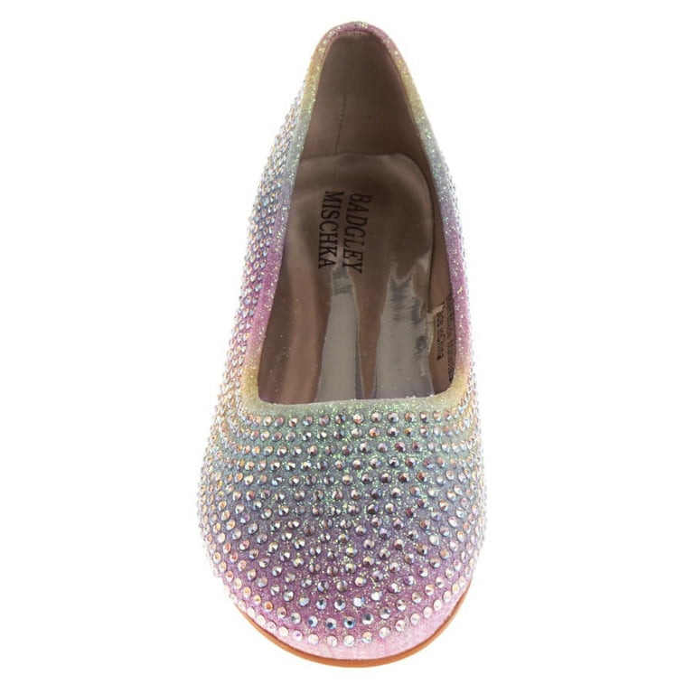 Badgley Mischka Dress Ballerinas - Pastel/Multi, 5 - Walmart.com