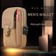 thumbnail image 4 of Riñonera de lona de cuero genuino para hombre bolso para teléfono Likrtyny bolso para la cintura cartera para cinturón, 4 of 9