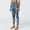 Green, variant on Women's Yoga Pants High Waist Neon Artistic Splash Printed Yoga Leggings Tummy Control Stretchy Running Training Gym Pants