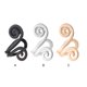 thumbnail image 4 of Guardurnaity Ear Cuff sin inhibición flor forma elegante Earclip falso cartílago pendientes para Mujeres Hombres accesorios de boda Ropa, zapatos y accesorios Miscelánea Plata Guardurnaity AP012391-02, 4 of 6