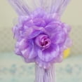 thumbnail image 4 of 1X Curtain Tie Flower Peony Flower Design Curtain Pullbacks Tiebacks Window Holdbacks Drape Panel Sheer Strap Curtain Tieback Holder Clip Clamp Home Hotel Decor Curtain, 4 of 7
