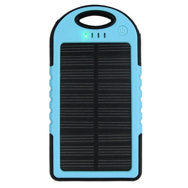 5000 mah DualUSB Waterproof Solar Power Bank Battery Charger for Cell
