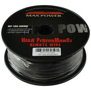 Max Power remote wire 18ga 500ft black