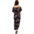 thumbnail image 3 of Womens Summer Gypsy Bohemian Vintage Floral Long Maxi Dress, 3 of 3