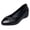 Black, variant on Modisza Women Wedge Sandals with Arch Support Closed Toe Dressy Walking Shoes Slip on Leather Low Heel Comfortable Bow Loafers Black 6.5