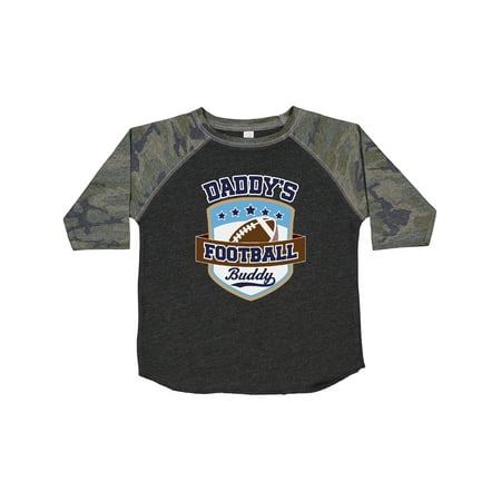 

Inktastic Daddy Football Buddy Outfit Gift Toddler Boy or Toddler Girl T-Shirt