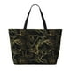 thumbnail image 2 of Disketp Gold Gloss Outline Floral Bolsa de Playa de Gran Capacidad, Bolso Impermeable y a Prueba de Arena para Mujer, Ideal para Playa, Piscina y Natación, 2 of 7