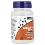 Buy NOW Foods Glutathione, 30 Veg Capsules at Ubuy Tunisia