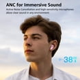 thumbnail image 3 of Auriculares inalámbricos TOZO Hybrid Active Noise Cancelling, 3 of 8