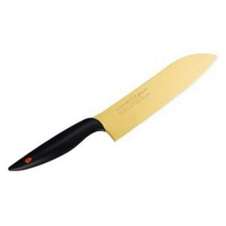 

Kasumi Titanium 7 in.Coated Santoku Knife