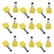 thumbnail image 4 of Terminal de casquillo de cable, kit de conector de casquillo de crimpado aislado de 100 piezas, uso conveniente, 4 of 8