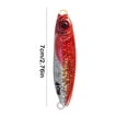 thumbnail image 5 of Placa Hierro 70mm 40g Pesca en Cebo Biónico Metal Señuelo () Naranja, 5 of 5