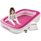 thumbnail image 1 of EnerPlex Cama de viaje inflable para niños con bomba de alta velocidad, colchón de aire portátil para niños pequeños con laterales - Parachoques de seguridad incorporado - Azul, 1 of 5