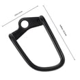 thumbnail image 2 of FESTFENDS Protector De Desviador Trasero En Metal Negro Para Con Funcional Y, 2 of 8