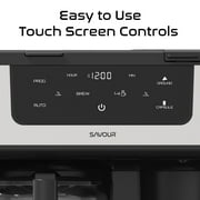 Savour Dual Coffee Maker, Programmable 12-Cup Coffee Pot & Single Serve Coffee Machine