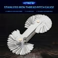 thumbnail image 6 of Metric Imperial Screw Gauge 55 60 Degree Thread/pitch Gauge For Metal Lathe, 6 of 9