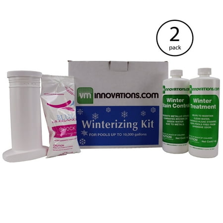 - Swimming Pool Winterizing Treatment Closing Kit - Up To 10,000 Gallons (2 Pack)