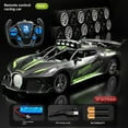 thumbnail image 1 of Large-Size Green Bugatti Style Electric RC Racing Car - High-Speed 4-Channel Remote Control Vehicle with Durable-Proof Design for 7-14 Year Old Boys - Promotes Hand-Eye Coordination & Parent-Child, 1 of 6