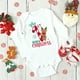 thumbnail image 3 of Mi primer mono navideño para recién nacido, mono de manga larga para bebé con estampado de ciervos de dibujos animados, traje de bautismo para bebé, ropa de fiesta para niño pequeño, 3 of 5