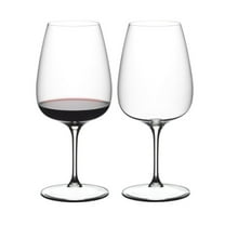 Riedel Grape Wine Glass for Cabernet or Merlot Wines and Crafted Cocktails (2-Pack)