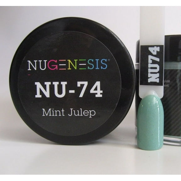 NUGENESIS Nail Color Dip Dipping Powder 1oz/jar - NU74 - With Envy