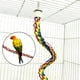 thumbnail image 5 of Algodón Loro Cuerda Espiral Cuerda Percha Soporte Pájaro Jaula 40cm jinwen Cuerda de escalada para loros, 5 of 8