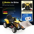 thumbnail image 6 of Infans Kids Ride On Excavator Digger 12V Electric Tractor RC w/ Digging Bucket Yellow, 6 of 7