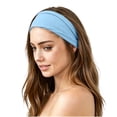 thumbnail image 3 of Fewfanhot Women Sports Headbands Stretchy Wide Soft Non Slip Workout Hair Bands Elastic Daily Hair Accessories, 3 of 6