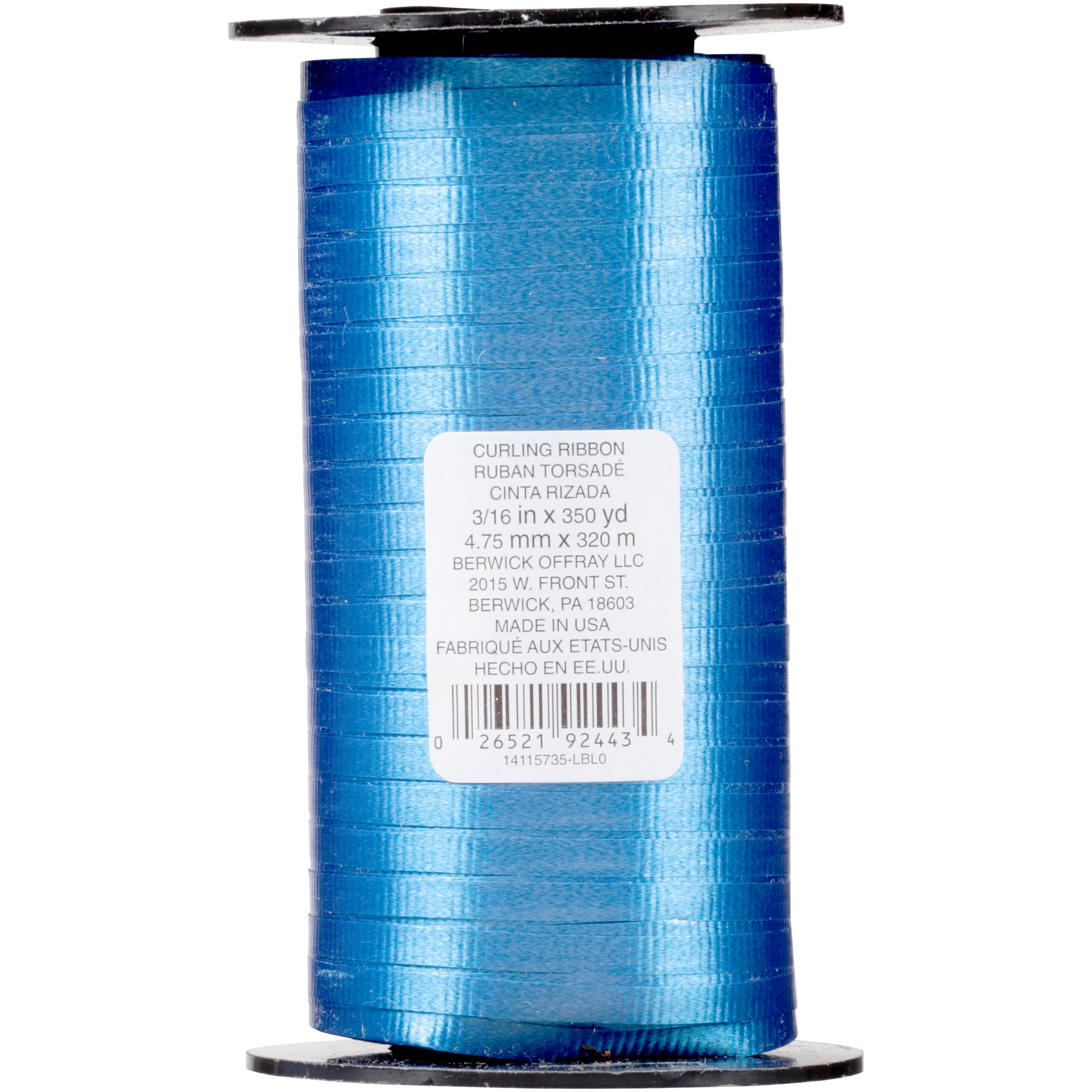 Blue Polypropylene Ribbon, 2.87" x 2.87"