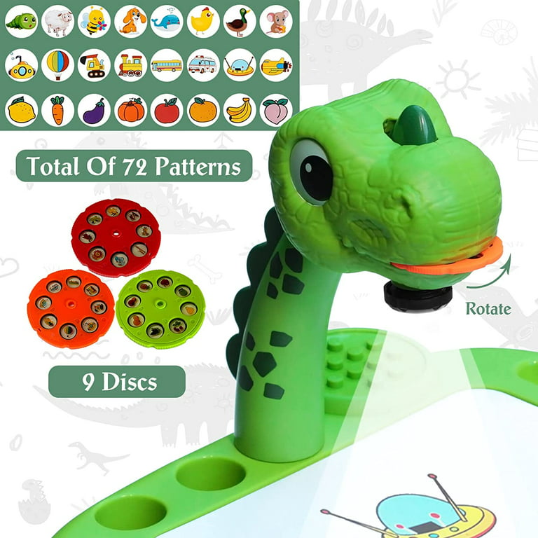 Drawing Projector For Tracing Dinosaur Painting Board Sketch Projector  Multifunctional Kids Educational Toy To Enhance Color - AliExpress