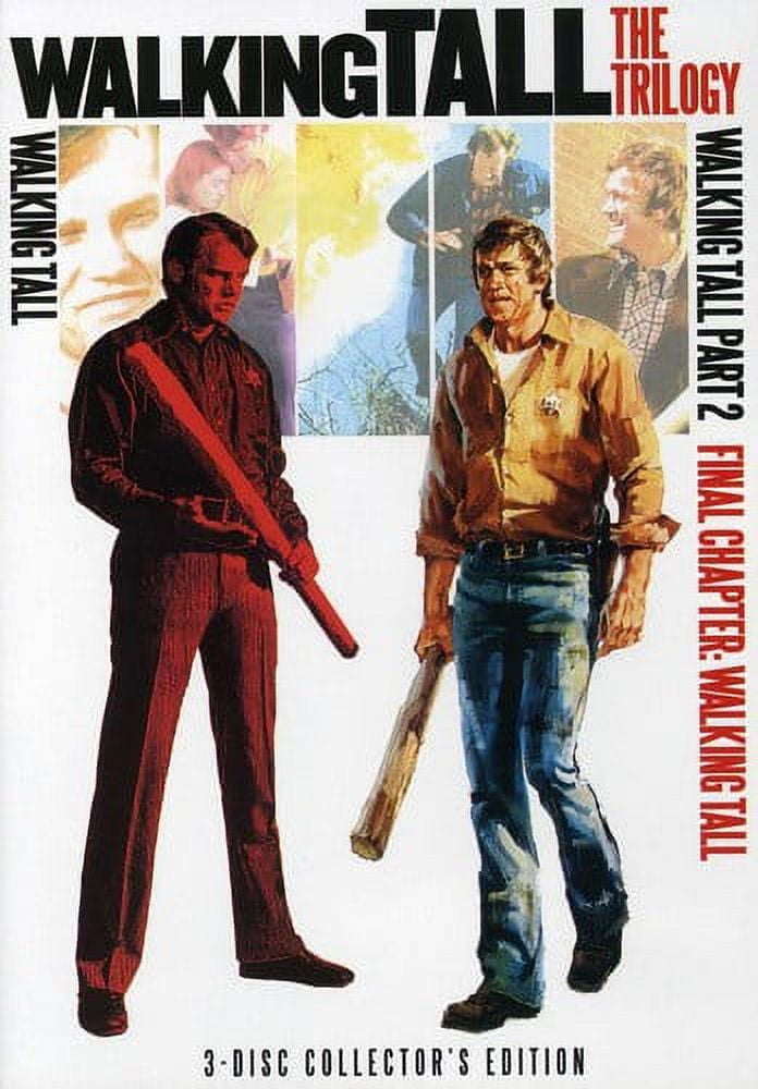 洋画・外国映画 The Long  Trilogy Boxed-Set DVD Walking Tall: The Trilogy DVD, 3 Discs, Action & Adventure