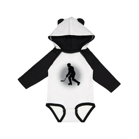 

Inktastic Ice Hockey Player Gifts Gift Baby Boy Long Sleeve Bodysuit