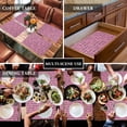 thumbnail image 6 of Valentine''s Day Placemats Set of 4, I Love You More Placemat for Dining Table Decorations, Cotton Linen Simple Words Pink Place Mats, Valentines Table Mats for Kitchen Dinner Holiday Party Decor, 6 of 6