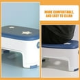 thumbnail image 3 of SHOWERORO Compact Potty Stool Plastic Bathroom Footstool 1Pack, 3 of 8