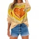 thumbnail image 3 of Uootdi Valentine's Day Sweatshirt for Women Crew Neck Love Heart Printed Graphic Sweatshirts Casual Holiday Long Sleeve Graphic Tee Tops Gift, 3 of 9