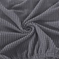 thumbnail image 4 of Funda de silla de platillo Jacquard suave Gloria funda de asiento elástica lavable, 4 of 5