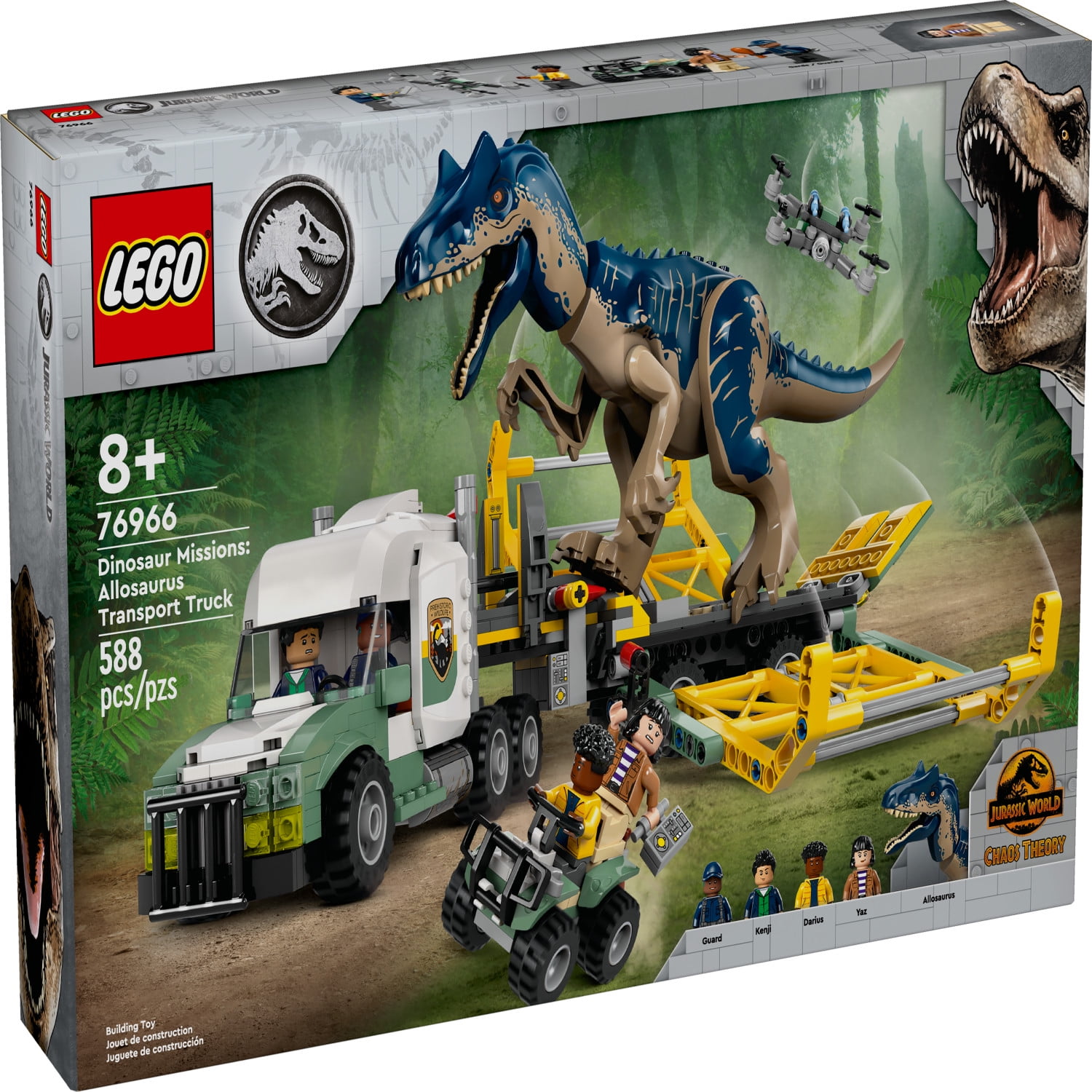 Jurassic Dinosaur Truck Toy | Early childhood STEM - Walmart