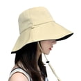 thumbnail image 4 of SikaFu Fisherman Hat Girl Xia And Edition Tide Nikko Double -Sided Face To A Uckles Anti -A UV Hat, 4 of 8