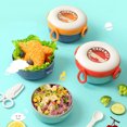thumbnail image 1 of YAOMOBB Food Storage Box Leak proof Kids Lunchbox Buckle Closure with Handle Bento Food Container, 1 of 7