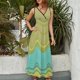 thumbnail image 2 of Irregular Stripe Vestido Sin Mangas , Vestidos De Lujo Para Ocasiones Oficiales, 2 of 5