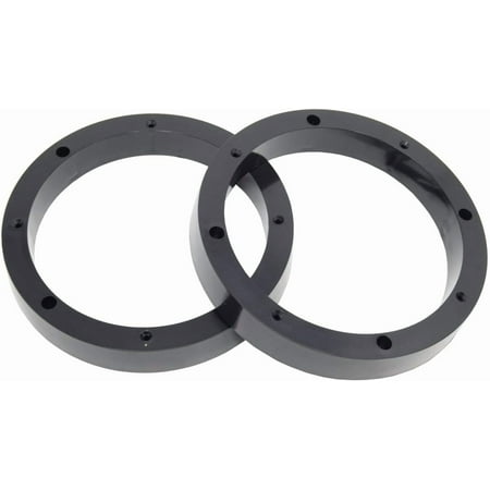 1 Pair 8.5 Plastic Speaker Spacer Rings Subwoofer Custom Mounting Adapter