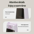 thumbnail image 6 of Qocolhg Portable Electric Space Heater with Thermostat, 1500W Heater Fan, Heat Up 200 Square Feet for Office Bedroom Home Room Desk Indoor Use, Christmas Birthday Gifts, Purple, 6 of 9