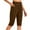 2-2-Brown, variant on SELONE Gym Leggings for Women with Pockets High Waist Plus Size Elastic Waist Bermuda Curvy Slim Casual Workout Pants for Work out Solid Yoga Lightweight Beige 2XL Breathable Butt Lift Gym Clothes