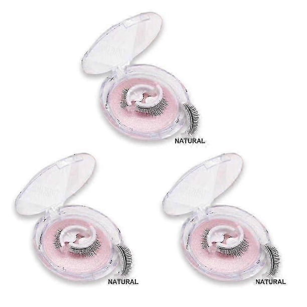 Self-adhesive False Eyelashes Thick Slender Natural Eyelashes Glue-free Quick Paste Graft