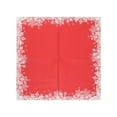 thumbnail image 2 of Christmas Disposable Napkins, Holiday Party Napkins, Red Printed Festive Tissue Paper for Christmas and Seasonal Celebrations, 33x33cm Disposable Paper Napkins, 20 Count Pack, 2 of 6