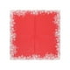 thumbnail image 2 of Servilletas impresas navideñas - Servilletas rojas para fiestas navideñas, servilletas de papel desechables de 33x33 cm, 20 de, 2 of 6