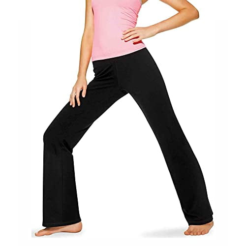 No Nonsense Pantalon de Yoga Sport pour Femme Noir, Large