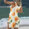 thumbnail image 4 of 2022 Summer Swimsuit Cover Beach Cover Up Tie Dye Crochet Knitted Beachwear, 4 of 21