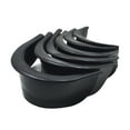 thumbnail image 5 of ZPAQI 6Pcs/Set Pool Table Billiard Pocket Hole Black Rubber Liners 4 Corner 2 Side Corner Lining Snooker Replacement Accessories for Bar Home, 5 of 7